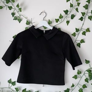 Zara black polo
